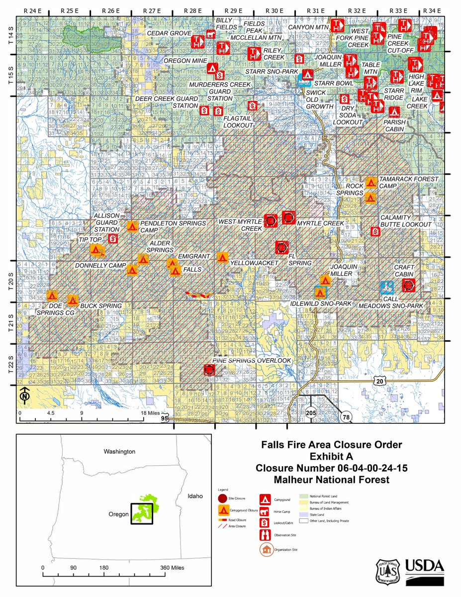 MalheurNF's tweet photo. News Release: Closure Area Expands on the Falls Fire.

https://t.co/ep2ZxEynbP https://t.co/2iHToADzwq