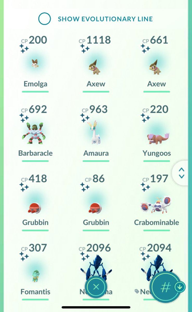 WafflyGoodess's tweet photo. Not a bad turnout for 2 days. I’m happy 😊😎 #PokemongoFest2024 #PokemonGO https://t.co/QZNb63xmAH