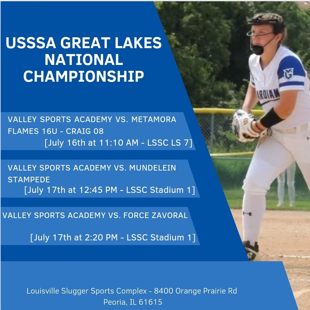 Looking forward to this week in Illinois!! 

<a href="/VSA_Softball/">VSA_Softball</a> <a href="/GBPhoenixSB/">Green Bay Softball</a> <a href="/UWECSoftball/">Blugold Softball</a> <a href="/UWRFSOFTBALL/">UWRF Falcon Softball</a> <a href="/BethelRoyalsSB/">BethelRoyalsSB</a> <a href="/SCSUHUSKIES_SB/">St. Cloud State Softball</a>