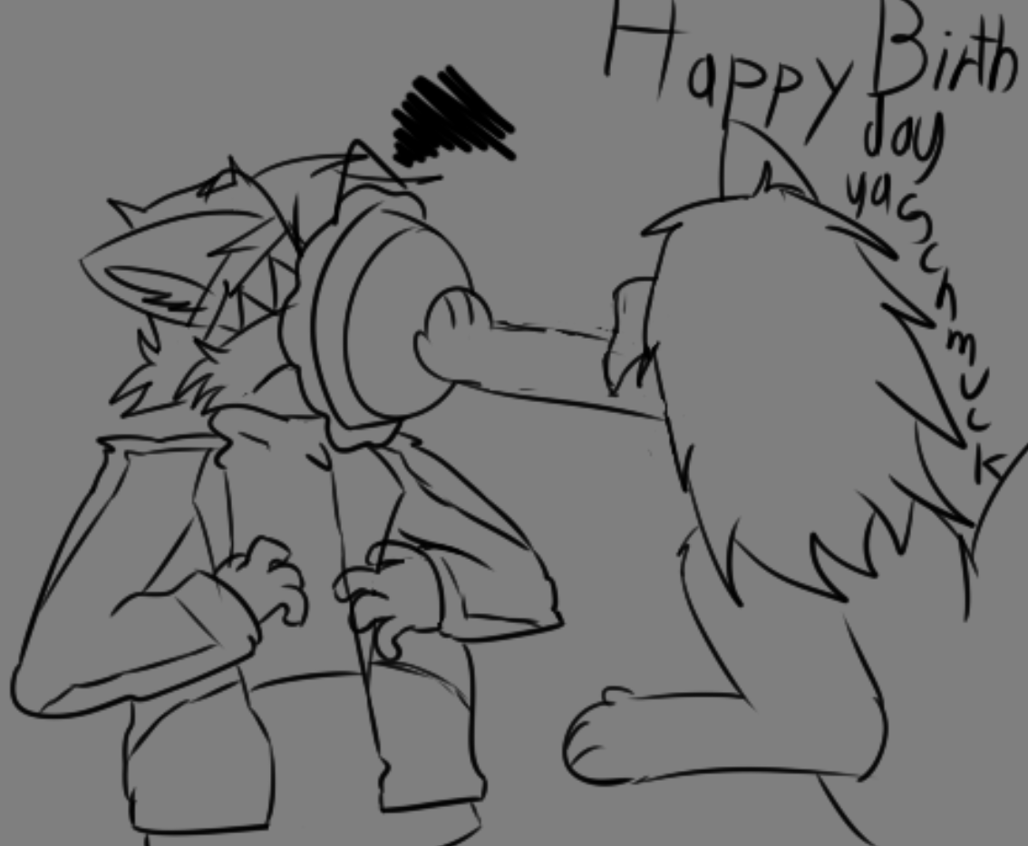 GoopyRiz's tweet photo. happy birthday @Kniiifey ya fuckin schmuck https://t.co/9WFKBRgMnj