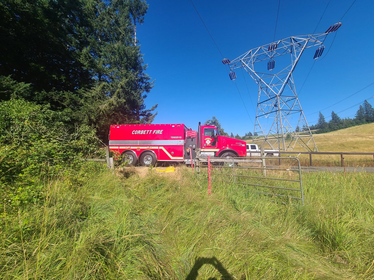 Corbett Fire tweet media