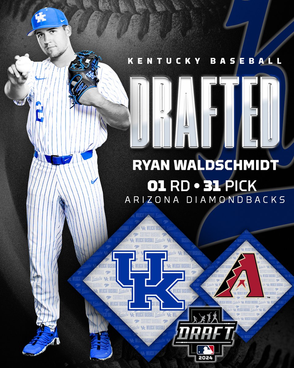 Kentucky Baseball (@ukbaseball) on Twitter photo Ryan Waldschmidt becomes Kentucky's third first rounder of the <a href="/Coach_Mingione/">Nick Mingione</a> era. Go be great, Waldy!
#CatsinthePros Ryan Waldschmidt becomes Kentucky's third first rounder of the <a href="/Coach_Mingione/">Nick Mingione</a> era. Go be great, Waldy!
#CatsinthePros