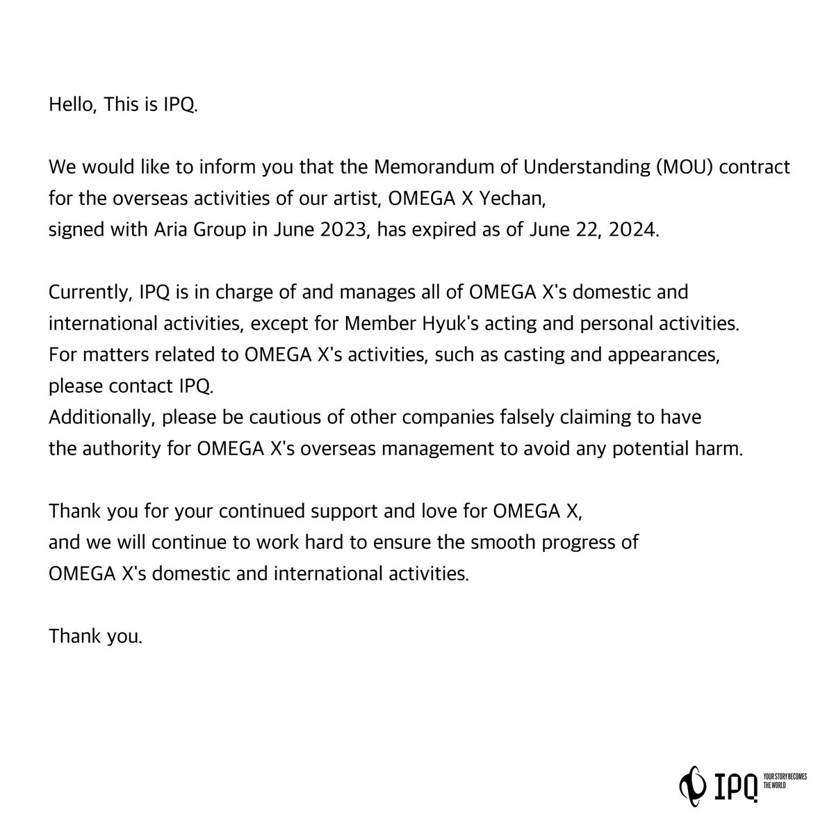 아이피큐 (IPQ Inc.) tweet media