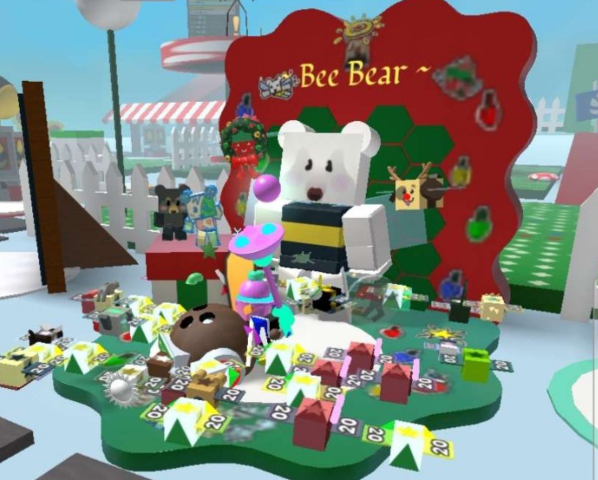 BeeSwarmLeaks's tweet photo. 🎄 Beesmas 🎄

Beesmas has been added to the Test Realm! https://t.co/Y8NNzYSeN7