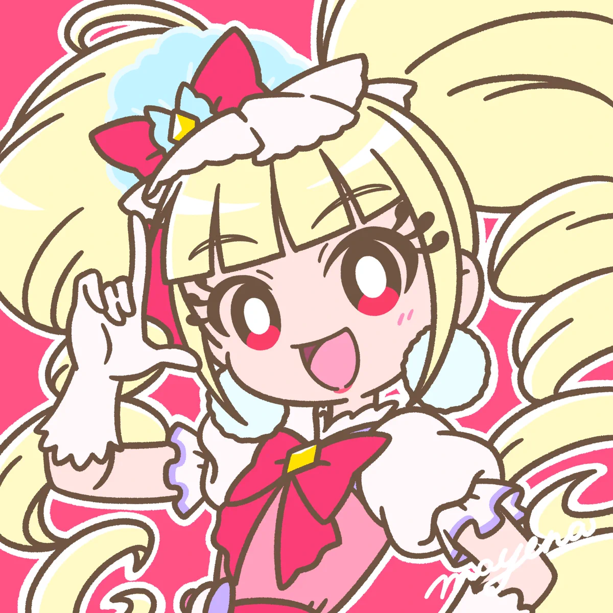 めいえな🍋LINEスタンプ販売中！ در X: «マシェリ、えみる お誕生日