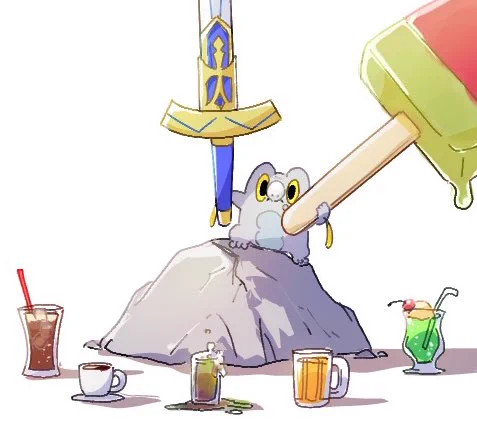 みんな約束されしスイカのセビエに夢中でドリンクバーゼンブマゼタヤツに気が付かない
