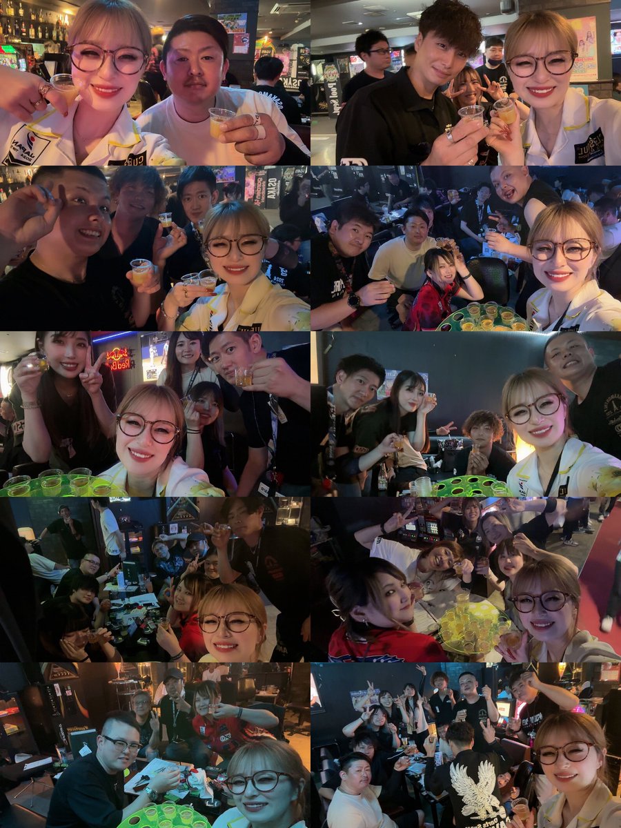 __na3zo__'s tweet image. チームなみぞーがんばるぞー！ぞー！
…の効果もあり、見事優勝する事ができました🥹🫰🏻❤️

久しぶりのチーム戦優勝🏆✨
なみぞーチームのみんなありがとう🥰

ご参加頂きました皆様、ゲストの皆様、運営スタッフの皆様も朝早くからありがとうございました😊

#GSD  #OSAKAmonthly #Jellyshot #poolsept