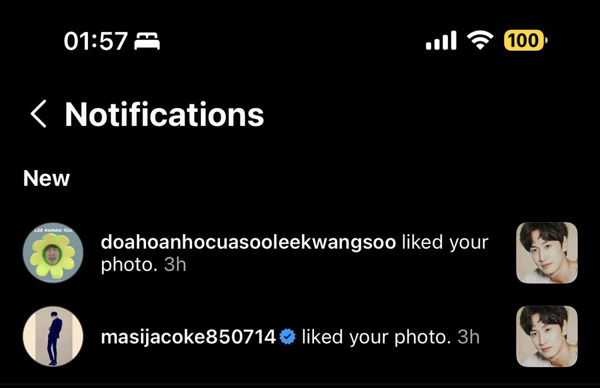 Yin2901's tweet photo. 2nd time you liked my post oppa😭😭
I am still here, always your fan, always supporting you. My idol, LEE KWANG SOO❤️❤️
#leekwangsoo #이광수 #李光洙 https://t.co/Iwb9MbrkTA