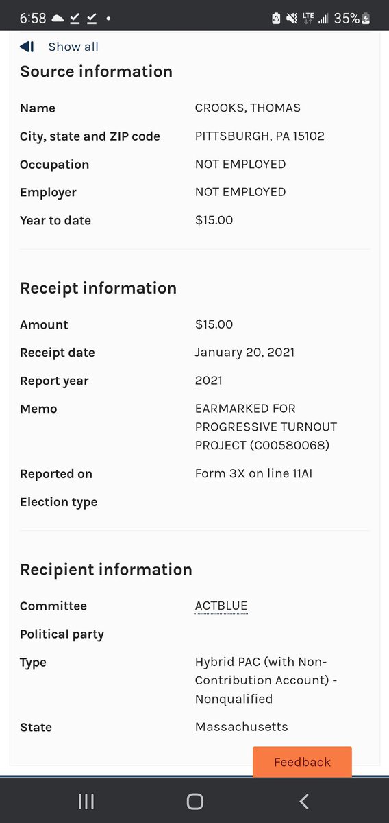 Carle_pat's tweet photo. @frost7 @LauraLoomer @BlackRock He was too young to donate, it was a different guy https://t.co/A0EICTMD73