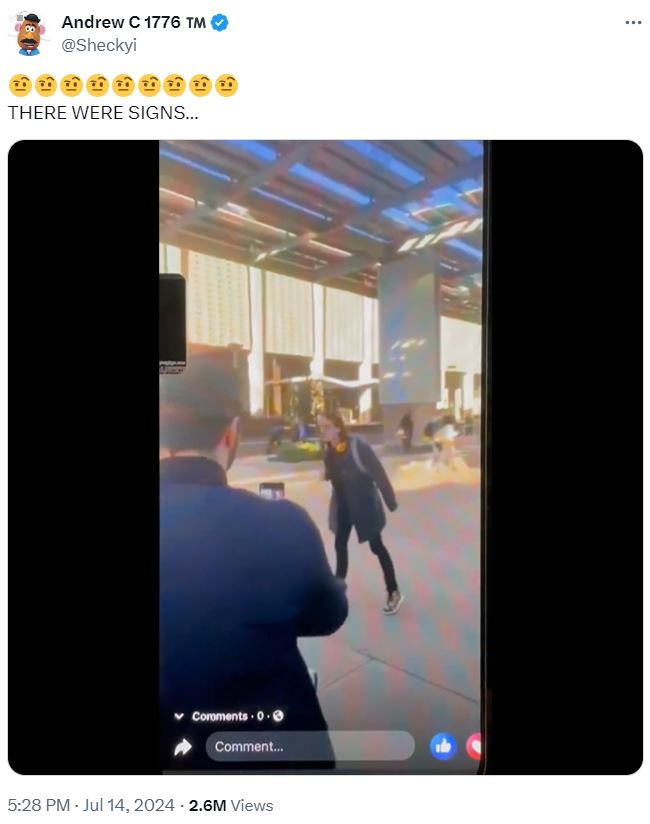 Shayan86's tweet photo. This video of a man shouting "slash Republican throats" is being widely shared, with claims that the man is Thomas Matthew Crooks, who shot Trump at a rally in Pennsylvania.

However, the video was filmed in Arizona State University in 2020. Crooks was in high school then. https://t.co/WyaSoOZLsT