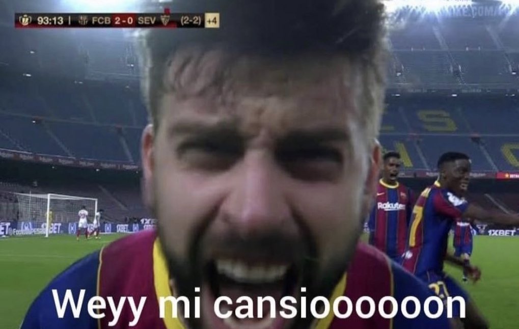 #pique ahorita… en la final de la #CopaAmerica 😅