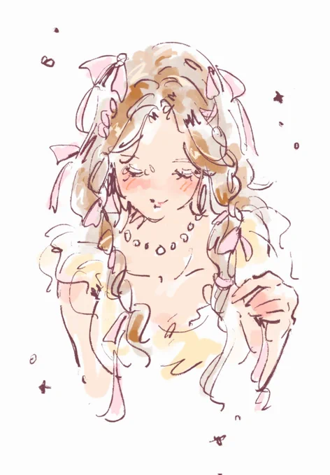 今月前半の絵𓂃 𓈒𓏸 