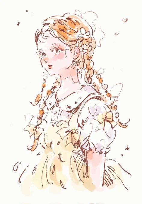 今月前半の絵𓂃 𓈒𓏸 