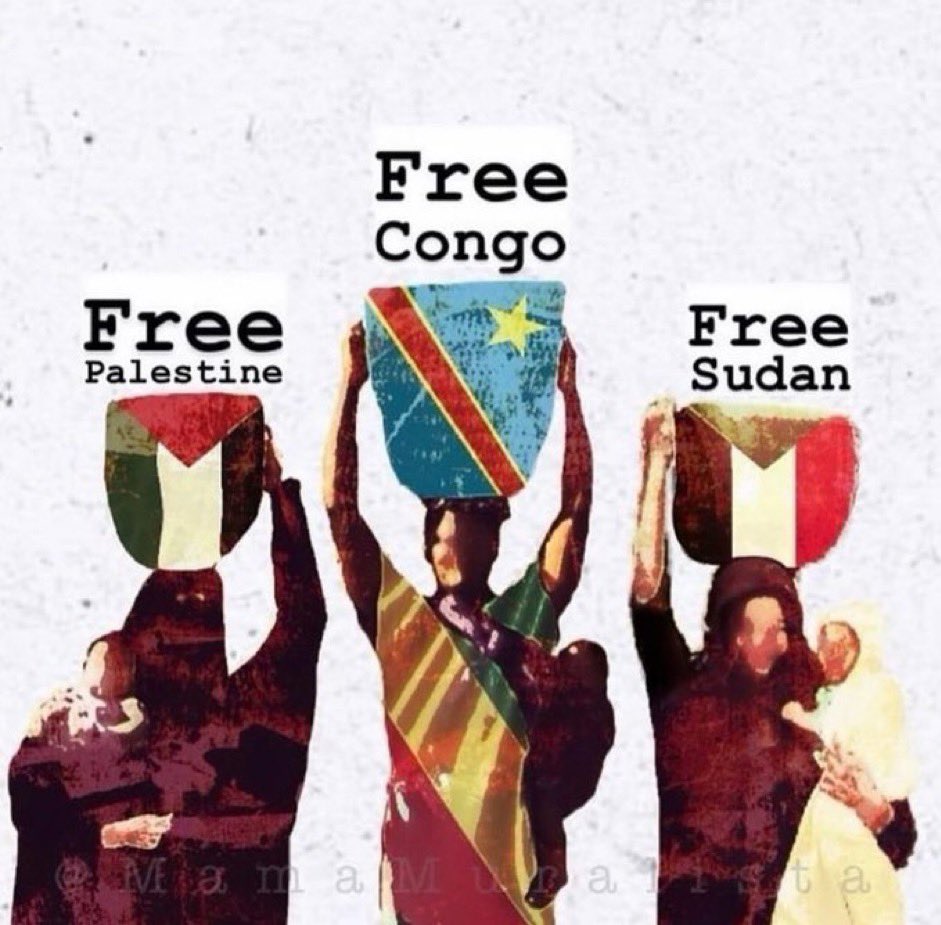 All eyes on Palestine (Gaza) 
All eyes on Sudan
All eyes on Congo