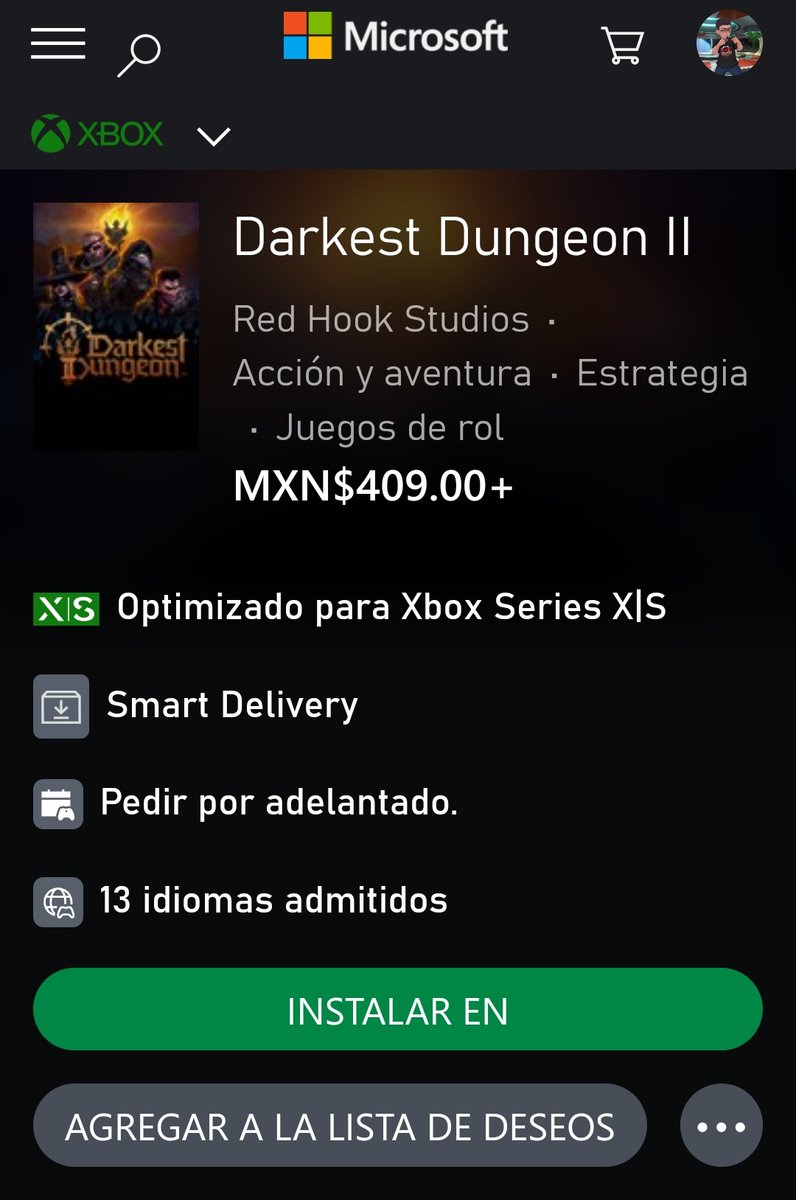 Ennild_082's tweet photo. Ya estoy listo para aventurarme en #DarkestDungeon2 en #XboxSeriesS 👌😎
#XAShare https://t.co/oZGS7Lk5tN
