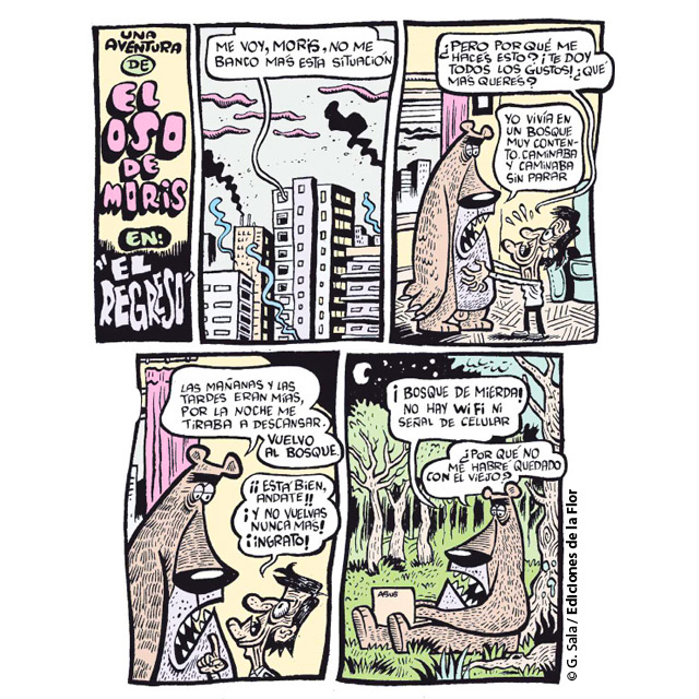 Ediciones de la flor. Te cambia el humor. Bife angosto 3 de Gustavo sala. <a href="/tintadown/">Gustavo Sala</a>