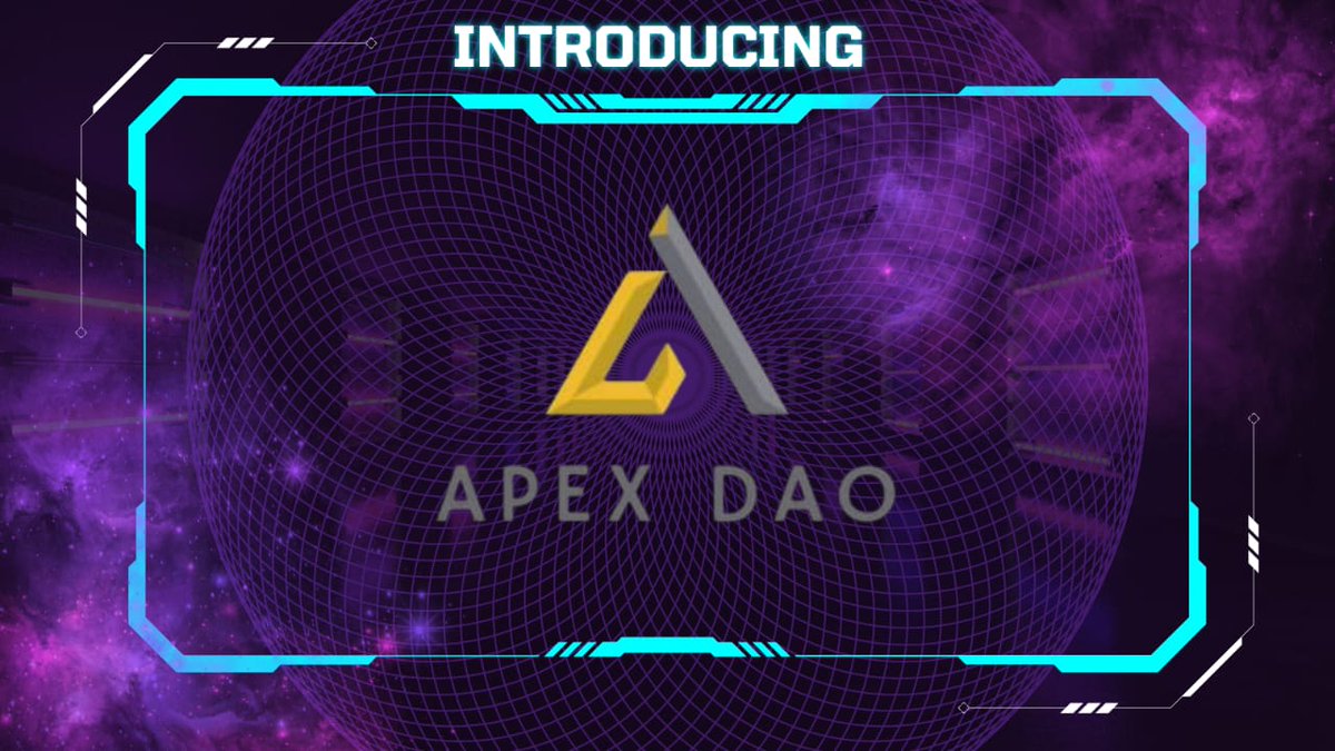 The_ApexHub's tweet photo. Apex DAO is a community of Web3 enthusiasts who are passionate about decentralized finance (DeFi) and non-fungible tokens (NFTs). We focus on a range of activities designed to foster growth, learning, and connection within the Web3 community. 

Here’s what we do👇🧵 https://t.co/L6neaBa9AB
