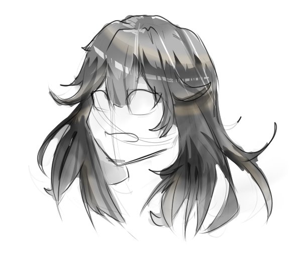 Oystee1's tweet photo. Head and hair learning https://t.co/lua1Ne4D5v