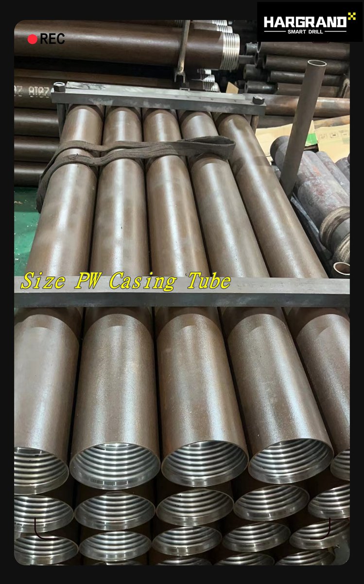 CandaceZhou7's tweet photo. YES...
Size PW
Casing Tube
For Your Choice...
WhatsApp: +86 187 3166 6682
#Drillingrod #Rockdrillingtools
#Explorationdrilling #Diamondbit #Diamondcoredrilling #Corebarrels #Wirelinedrilling #Drillingtools #Mineralexploration #Groundinvestigation #Siteinvestigation #Geotechnical https://t.co/Li8X5XyYgr