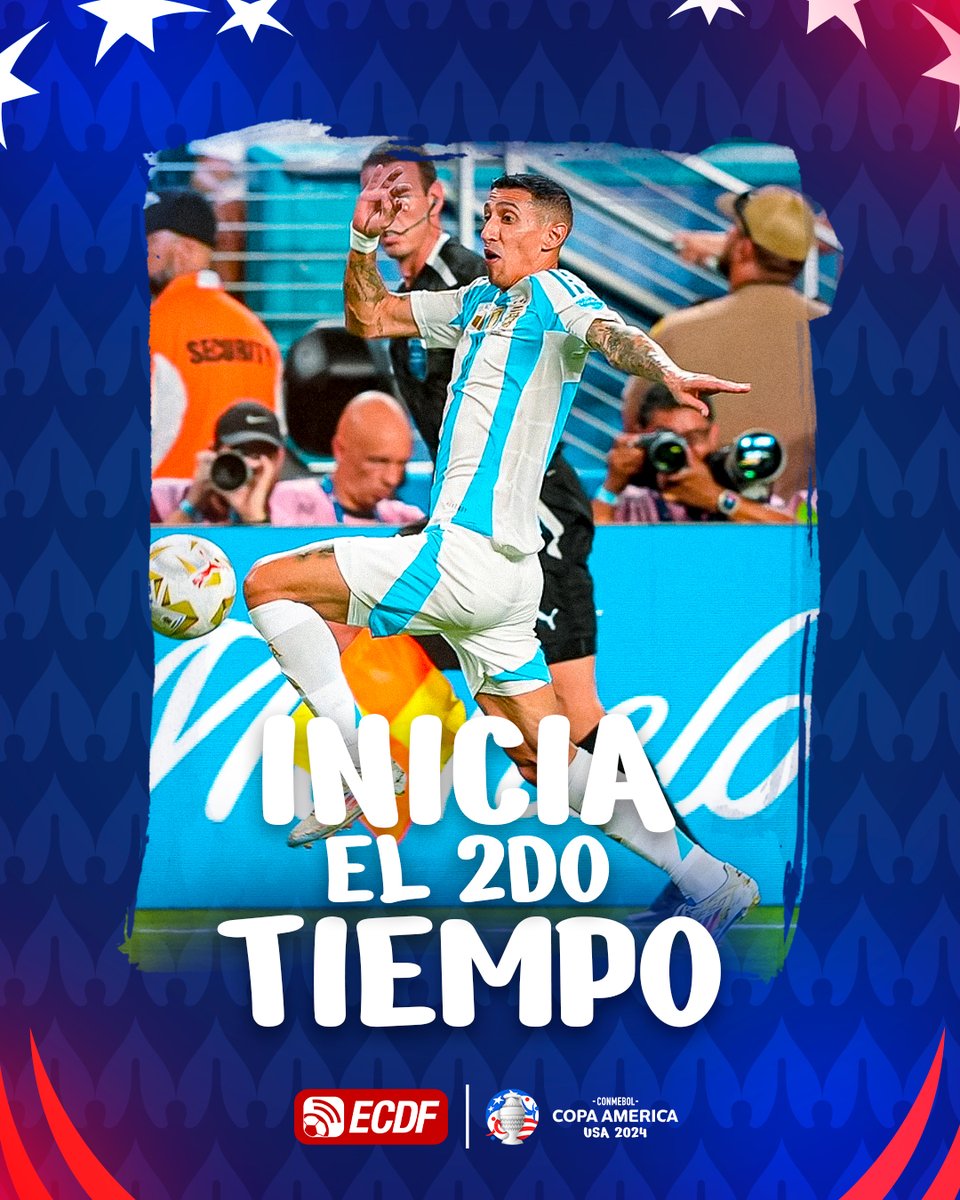 ElCanalDFutbol's tweet photo. 🔥🏆 ¡SOLO HAY ESPACIO PARA UNO! 🇦🇷🇨🇴
Se disputan los segundos 45 minutos de la Gran Final de la #CopaAmérica
#Argentina 0⃣-0⃣ #Colombia
#CAxECDF https://t.co/KKzlWYswCW