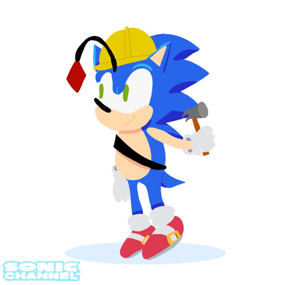 Doallydoesdraw's tweet photo. So here a Sonic Doll redesign! it's been while l haven't draw him! also l have a idea to give another my OC redesign. So yeah :) https://t.co/HHe23ugnRY