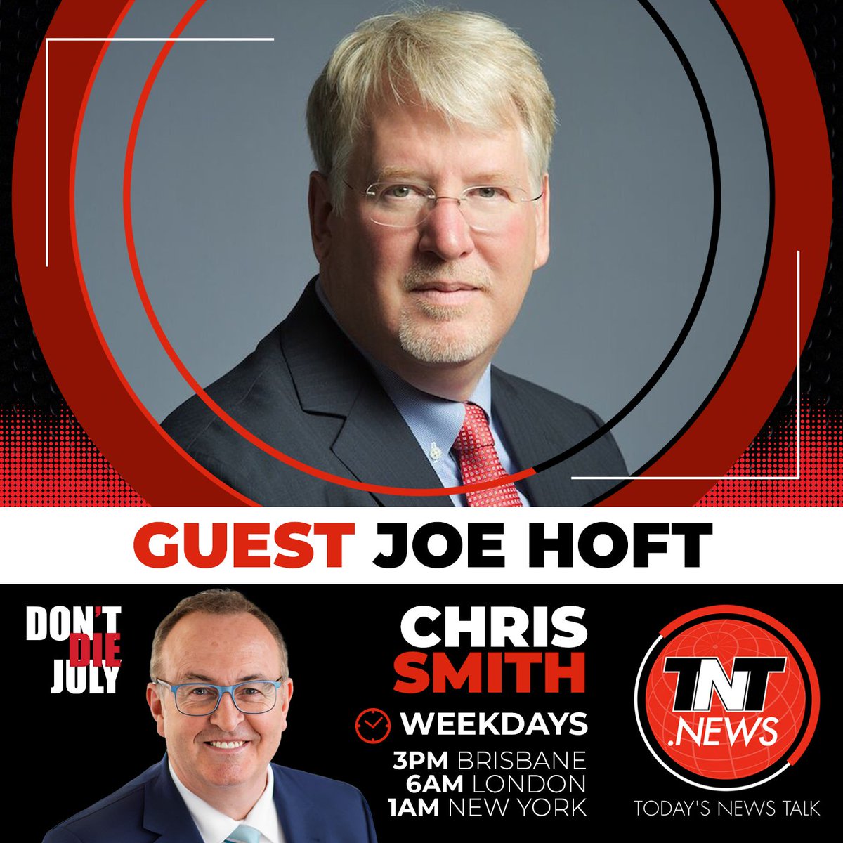 chrissmithonair's tweet photo. Coming up @realJoeHoft on #AssassinationAttempt and the outrage over #SecretServiceDoitAgainJFK #Trump #BIDEN #RNCConvention @tntradiolive https://t.co/QdPXmd0tRI