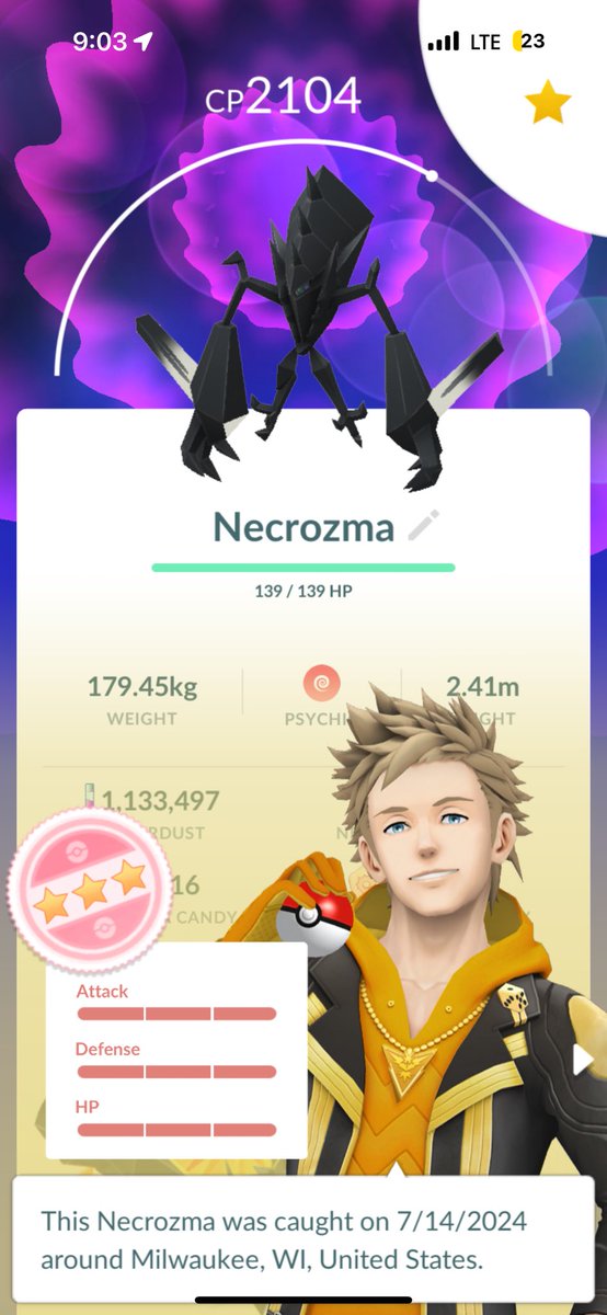 C_Knowledge_414's tweet photo. @ItsFleeceKing 36 raids and I got two hundos and two shinies. First hundo was XXL and on 2nd raid. I never get this lucky! I have done so many ultra beasts and I’ve never gotten a single shiny of any of them sadly. This makes up for the disappointment yesterday for sure! https://t.co/TdGQnviWyh