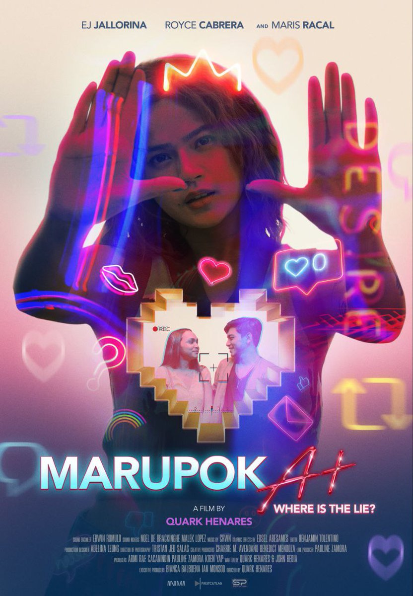 A #MarisRacal film you wouldn’t wanna miss, especially with her praise-worthy portrayal of Beanie! 🙌🏻

Watch MARUPOK AF, directed by Quark Henares and produced by Anima Studios and First Cut Lab, in cinemas nationwide NOW! 

#TatakStarMagic #StarMagic #MarupokAF