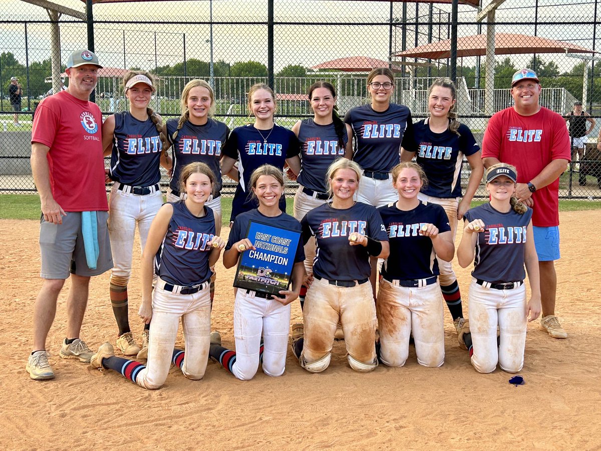 Started off slow in pool play with a 1-1-1 record. Turned it on in the silver bracket to win that bracket. Scored 33 runs in our last 3 games, finished up 5-1-1 on the weekend. Proud of these girls. Asheville up this weekend coming. #BeElite.