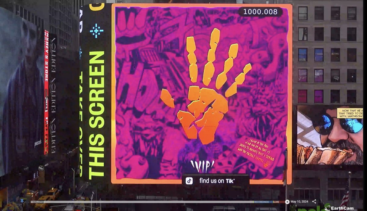 Good morning Frens n Degens

It’s Monday 

Start to a fresh week 

Oaths are NFT’s that serve as an all-access passport to the <a href="/mutant_cartel/">Mutant Cartel World</a> Universe.

Heres my VIP oath in Times Square  NYC

Be kind to others

Be Epic