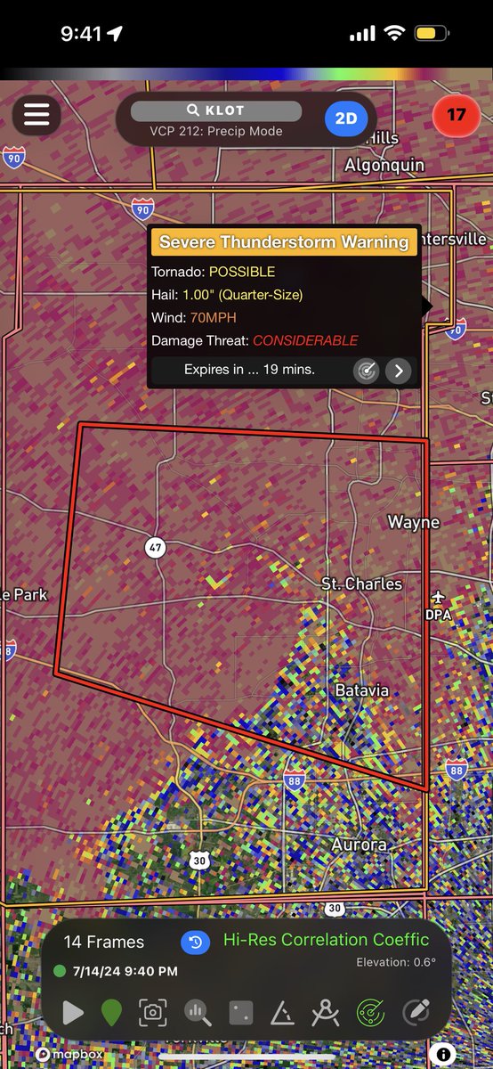 ashleynicholewx's tweet image. That’s not looking pretty near Chicago… #illinoiswx #wxtwitter #radaromega