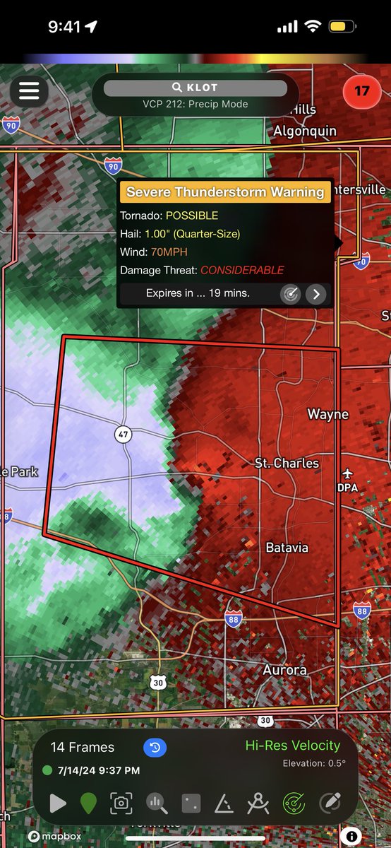 ashleynicholewx's tweet image. That’s not looking pretty near Chicago… #illinoiswx #wxtwitter #radaromega