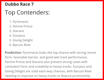 hotbets365's tweet image. Dubbo #Quaddie legs