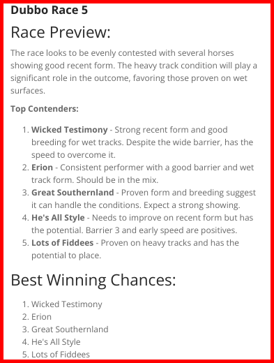 hotbets365's tweet image. Dubbo #Quaddie legs