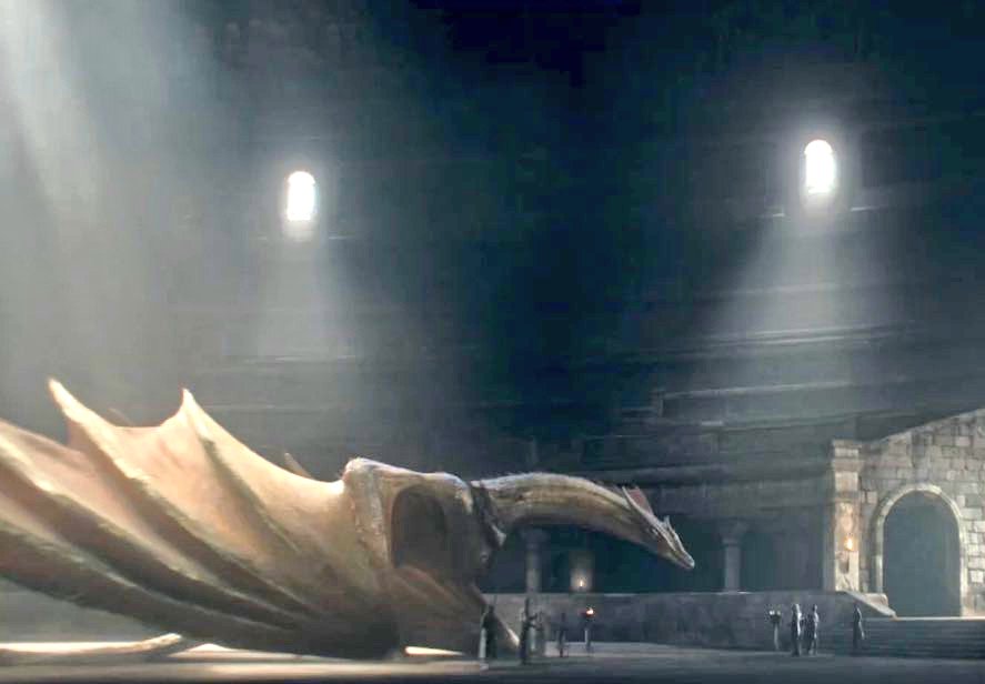 ¿Entonces si murió Sunfyre? ¿Acaso van a cambiar la muerte de Rhaenyra? 
#HouseOfTheDragon