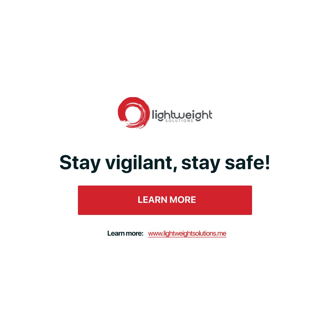 Lightweight Solutions tweet media