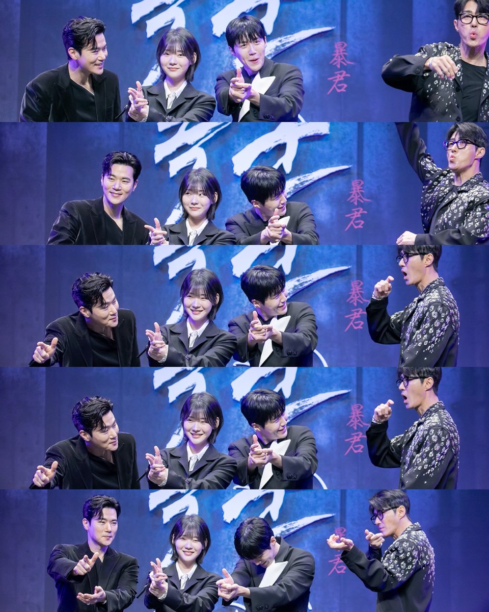 filoseonhohada's tweet photo. I LOVE THEM ALREADY HAHAHHA SO CHAOTIC 

THE TYRANT PRESSCON
#KimSeonHo #TheTyrant
#김선호 #폭군 https://t.co/KxskzBJBdB