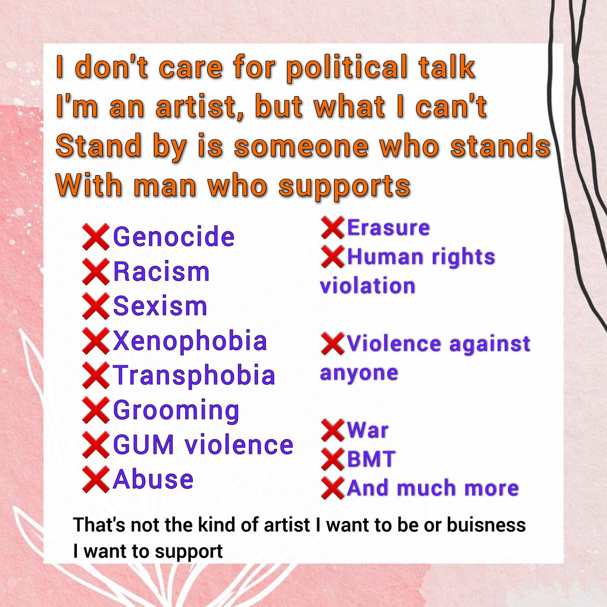 I will keep posting the same thing until #stickermule has lost enough people and buisness 👌🏽❤️