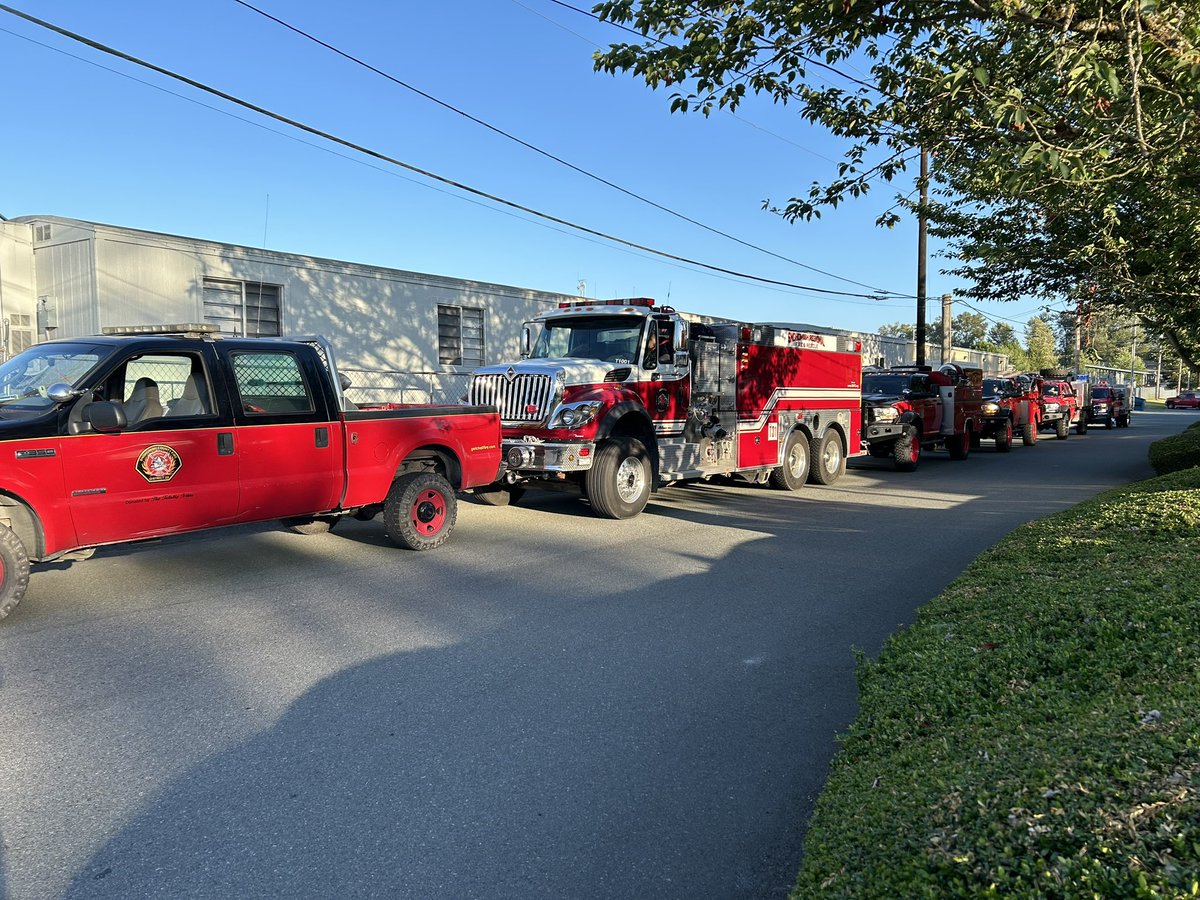 (2) WA Structure Taskforces are enroute to assist <a href="/OSFM/">Oregon State Fire Marshal</a> on an EMAC request for mutual aid. God speed!