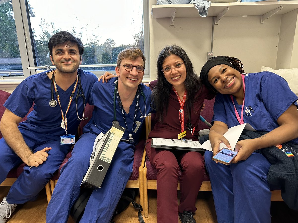 Naeimeh Hosseini (@naeimhos) on Twitter photo Last night shift as IMT3 with this fantastic team. I have much enjoyed my time as IMT3, thanks to the amazing colleges at <a href="/LG_NHS/">Lewisham and Greenwich NHS Trust</a>. I still remember last SHO night (which was quite eventful); being a med reg seemed far-fetched, time flies for sure! ☺️ Last night shift as IMT3 with this fantastic team. I have much enjoyed my time as IMT3, thanks to the amazing colleges at <a href="/LG_NHS/">Lewisham and Greenwich NHS Trust</a>. I still remember last SHO night (which was quite eventful); being a med reg seemed far-fetched, time flies for sure! ☺️