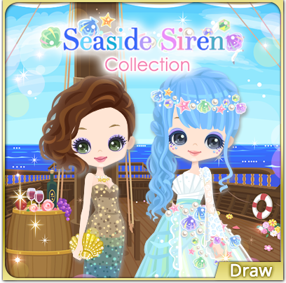 MirrPrincess's tweet photo. Charm your handsome suitors with the Seaside Siren Collection★
Sing a song to lure them in further...❤

#MirPri #ThePrincessintheMirror #VoltageInc #Seaside #Siren https://t.co/gVVmehkXGv