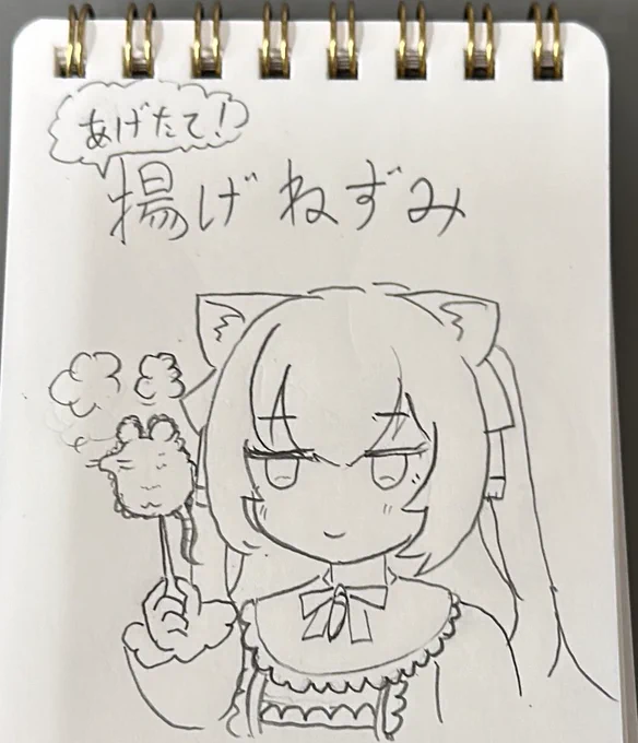 落書き『ジャンクフード』  #Nora_Cat