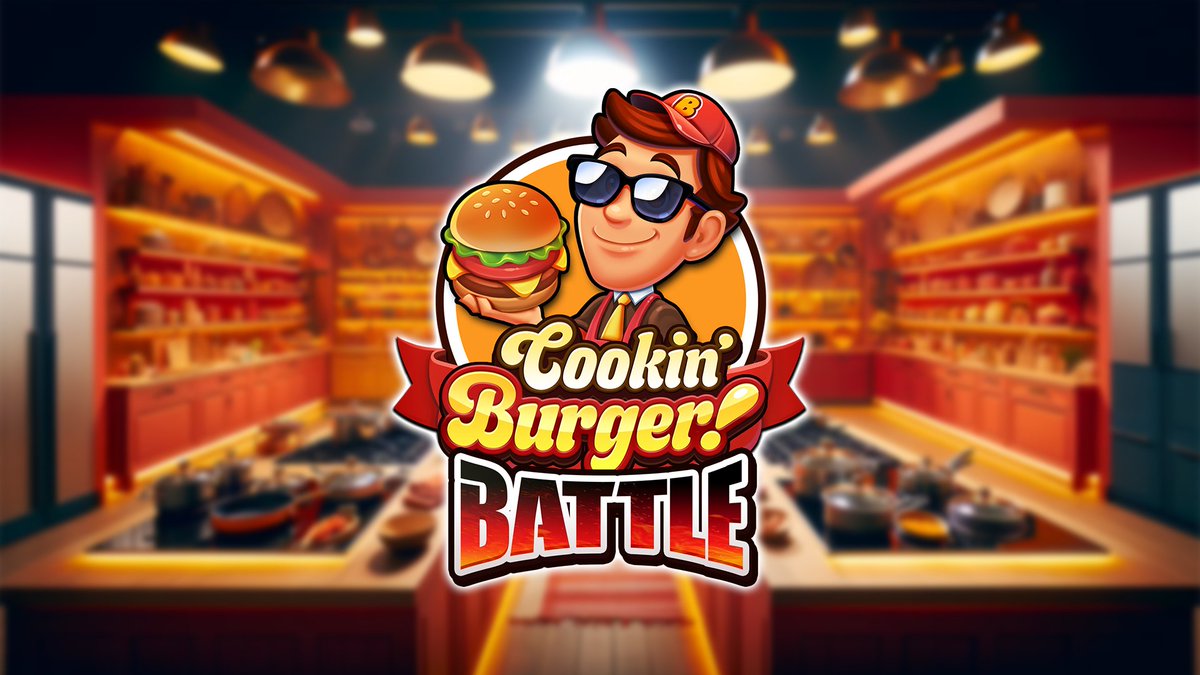 PlayMining_JP's tweet photo. 🏆『#CookinBurgerBattle』第1回 Burger Masters Championship🏆

／
1回戦 第3試合 スタート！！
【いっちん】VS【麦茶】
＼

🍔https://t.co/jKb02MzWWn
応援 #NFT をGETして推しを応援しよう🔥

⏰試合期間
7/15(月) 12:00 ～ 7/17(水) 12:00 (JST)

📣結果発表
7/17(水) 15:00 (JST) 予定 https://t.co/dUCqOWya48