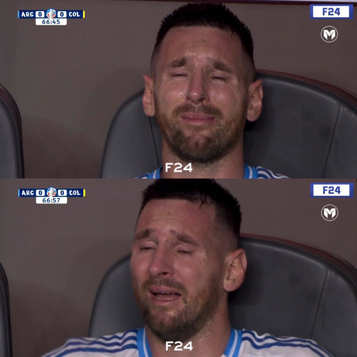 Tienen que morir en la cancha. Todos. ABSOLUTAMENTE TODOS. No lo dejen a gamba al tipo que lo dio todo por ustedes y nosotros. POR FAVOR.