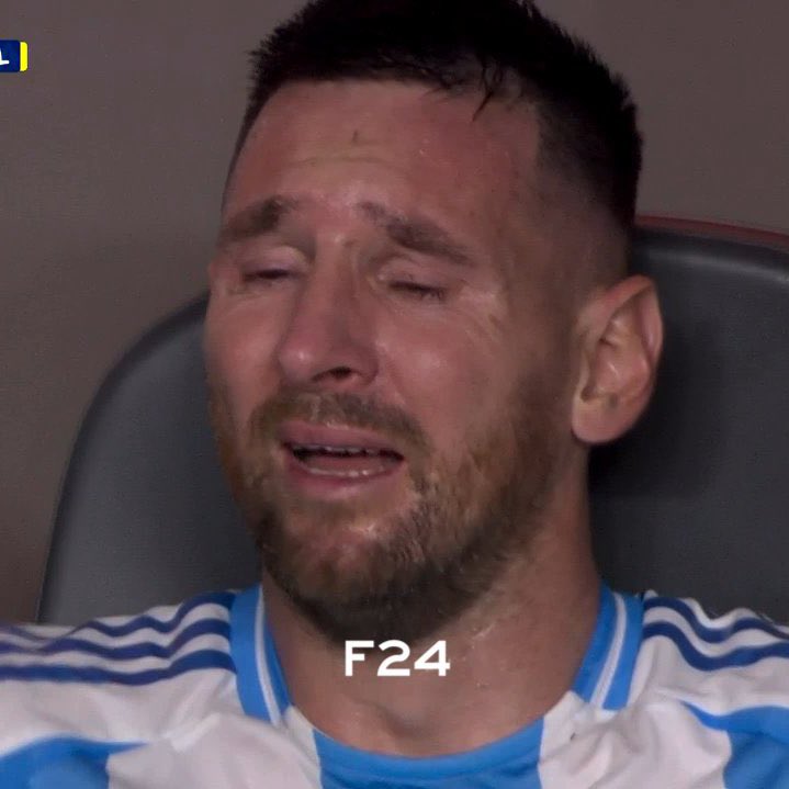 Messi llorando 😭💔