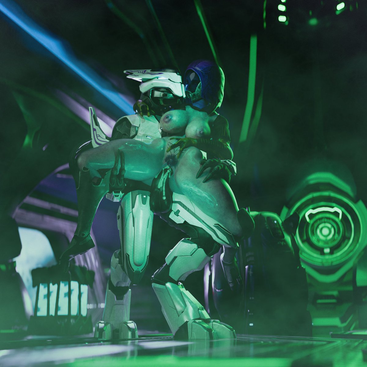 Zar has traveled across the galaxy and had 'contact' with a lot of different alien species and Quarians are among his favorites~