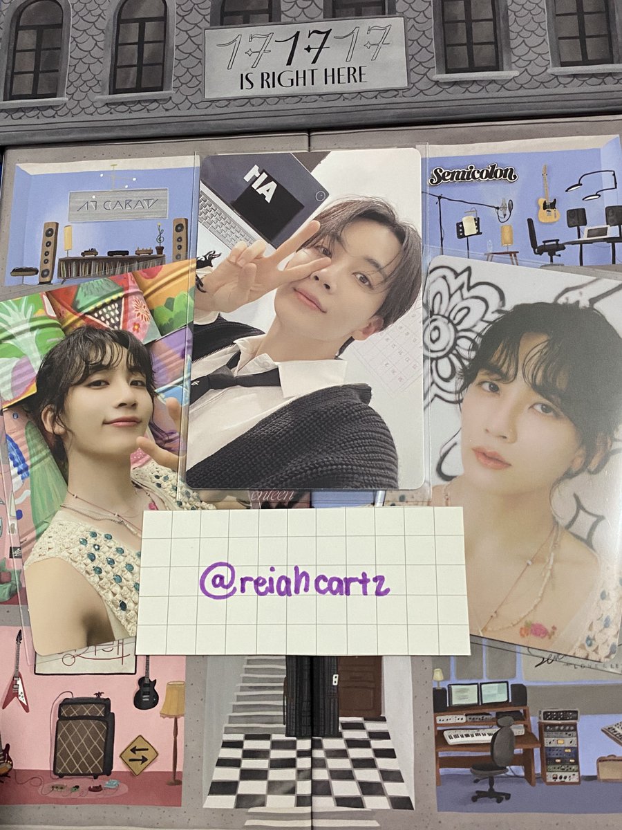 reiahcartz's tweet photo. #reiahbentables 💫 | wts lfb ph help rt

JEONGHAN PC SET
- ₱480 | onhand
- 3 days dop
- x sensi
- gcash, direct jnt 
- scanned qr

🏷️ seventeen jeonghan seventeenth heaven weverse version 17irh nrpc seventeen is right here hear ver https://t.co/Vlc2VCHdHO