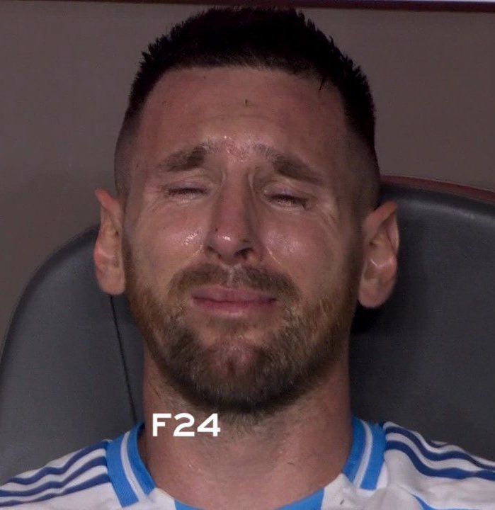 TeamLeoM's tweet photo. Estoy destrozado. Uno no es de fierro. 💔 https://t.co/ixkSBz4B3v