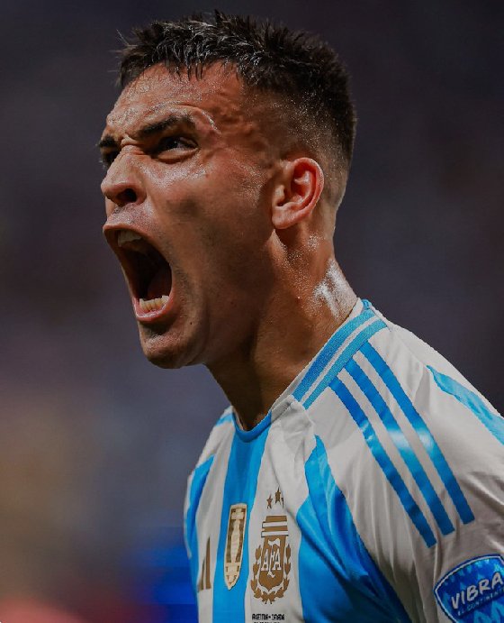InterfanSpain's tweet photo. Felicidades a todos los argentinos por el triunfo en la Copa América y, en especial, a nuestro capitán Lautaro Martínez. https://t.co/PiTfOipaQK
