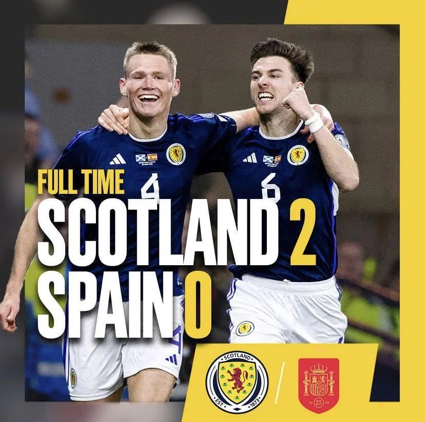 TheBigScotYin's tweet photo. @JeremyVineOn5 Beating Spain isn’t for everyone https://t.co/pAcaxSEbsB